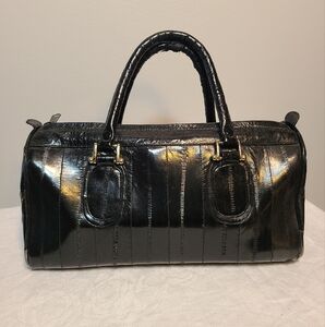 Calvin Klein vintage eel skin purse bag